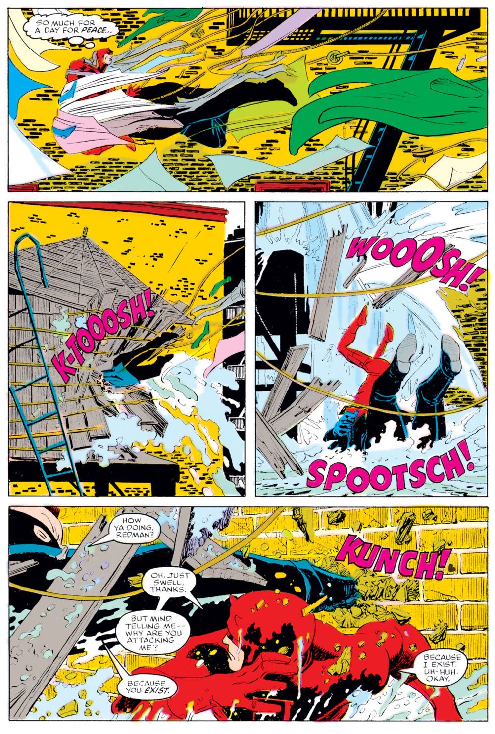 Daredevil - Marvel (260 - 11/1988) comic book collectible - Main Image 4