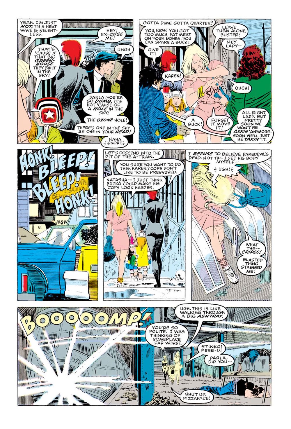 Daredevil MAR.V1.262 - Marvel (262 - 01/1989) comic book collectible - Main Image 2