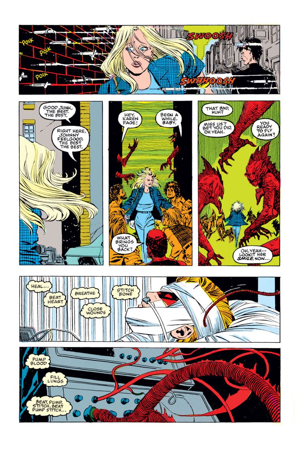 Daredevil - Marvel (263 - 02/1989) comic book collectible - Main Image 2