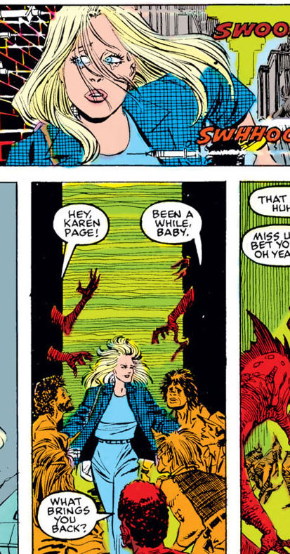 Daredevil - Marvel (263 - 02/1989) comic book collectible - Main Image 4