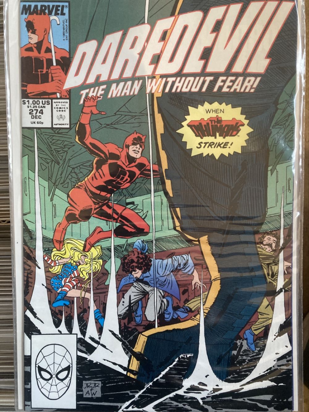 Daredevil (1964) - Marvel (274 - 12/1989) comic book collectible - Main Image 2