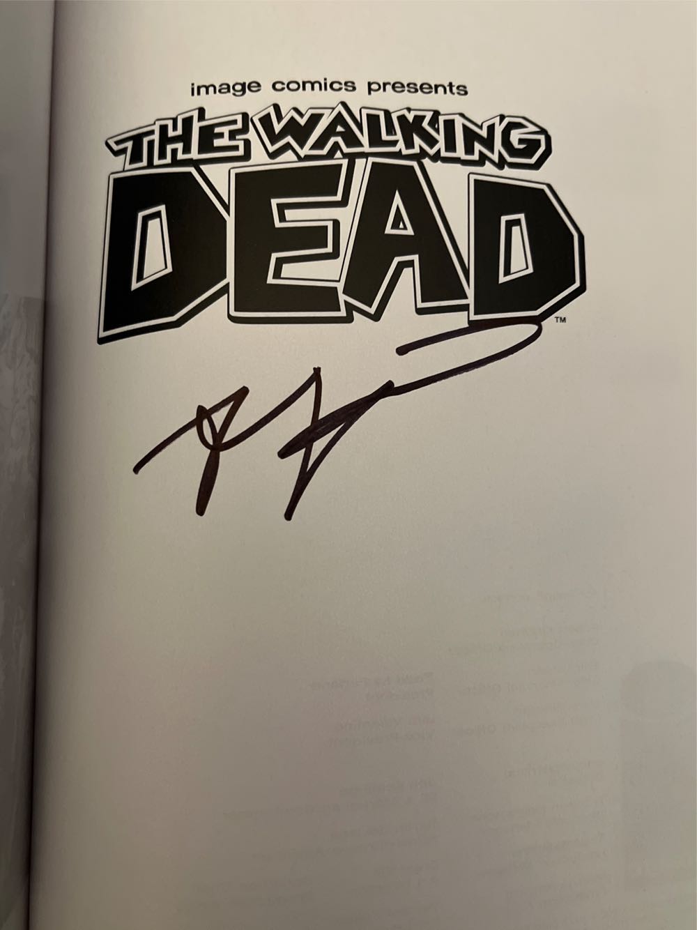 The Walking Dead - Image Comics (1-6 - May 2004) comic book collectible [Barcode 978158240672550999] - Main Image 3