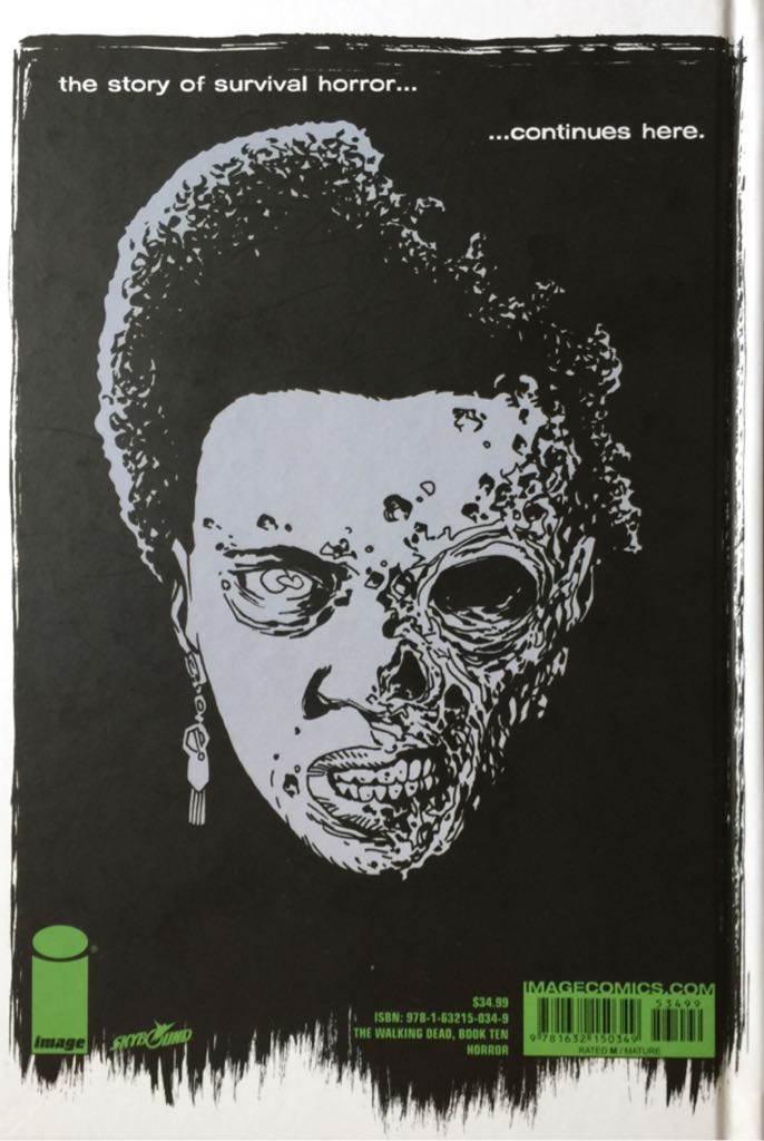 Walking Dead - Image (10) comic book collectible [Barcode 9781632150349] - Main Image 2