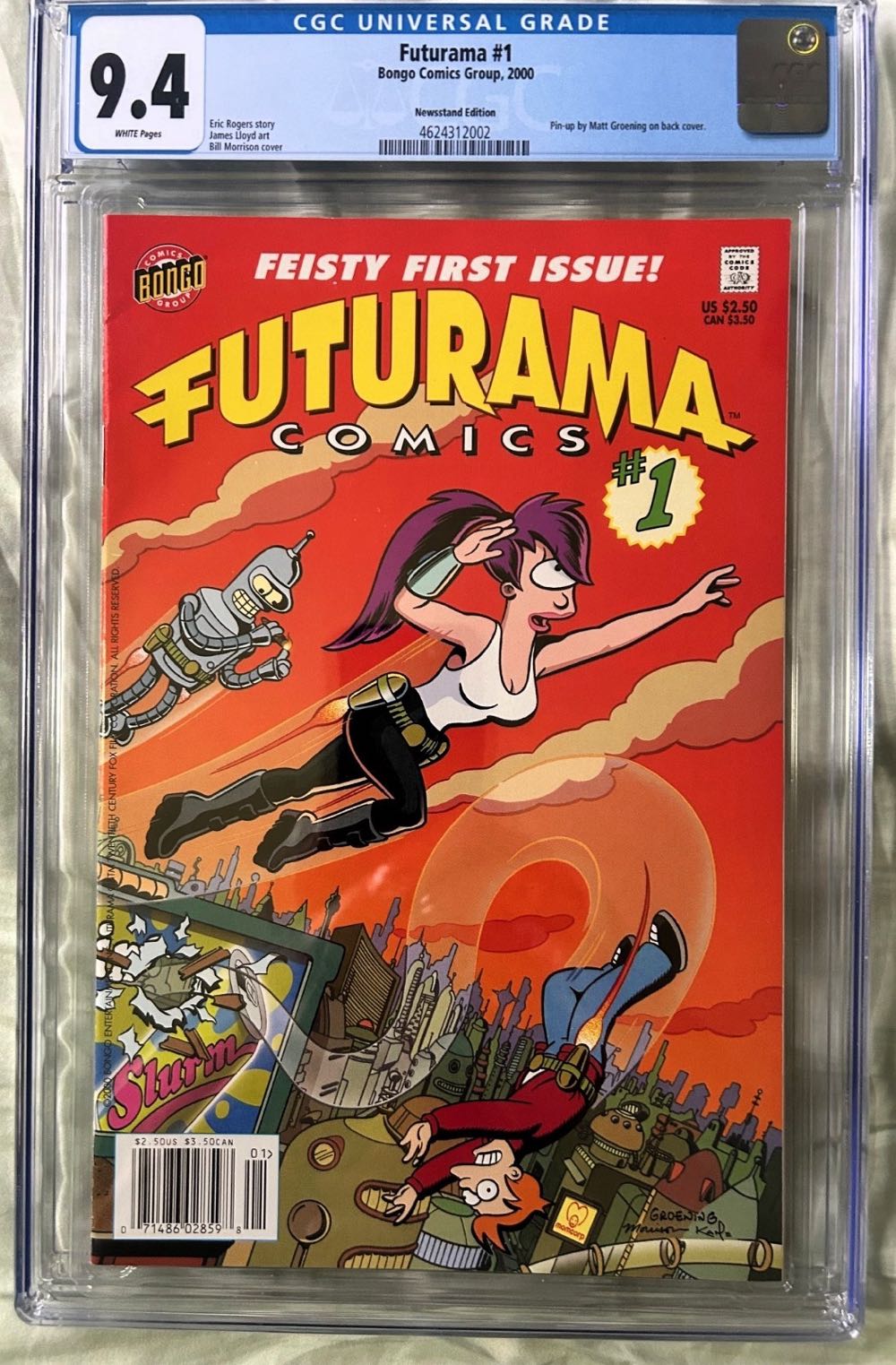 Futurama Comics - Bongo Comics (48) comic book collectible [Barcode 798342028591] - Main Image 3