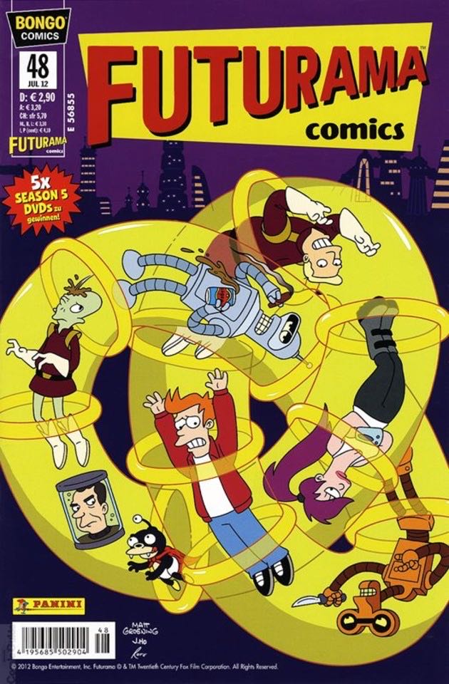 Futurama Comics - Bongo Comics (48) comic book collectible [Barcode 798342028591] - Main Image 4