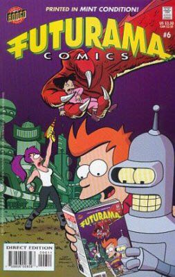Futurama Comics - Bongo Comics Group (6) comic book collectible [Barcode 9324632001053] - Main Image 2
