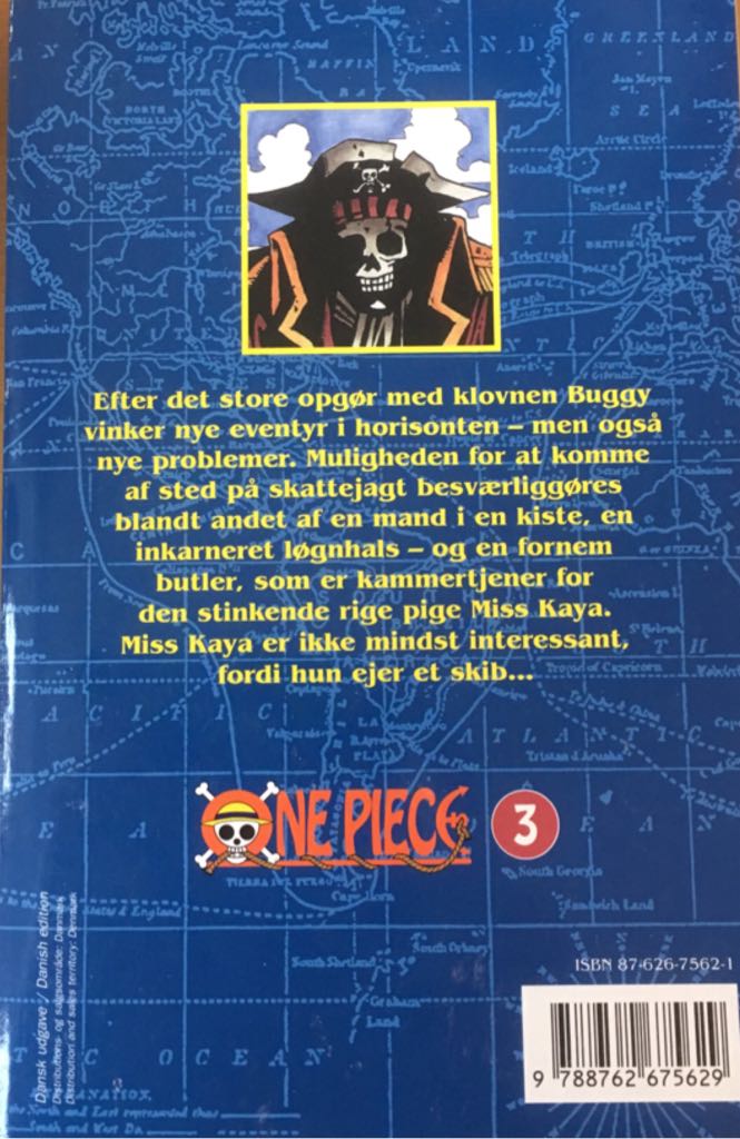 One Piece - Carlsen Manga (3) comic book collectible [Barcode 9788762675629] - Main Image 2