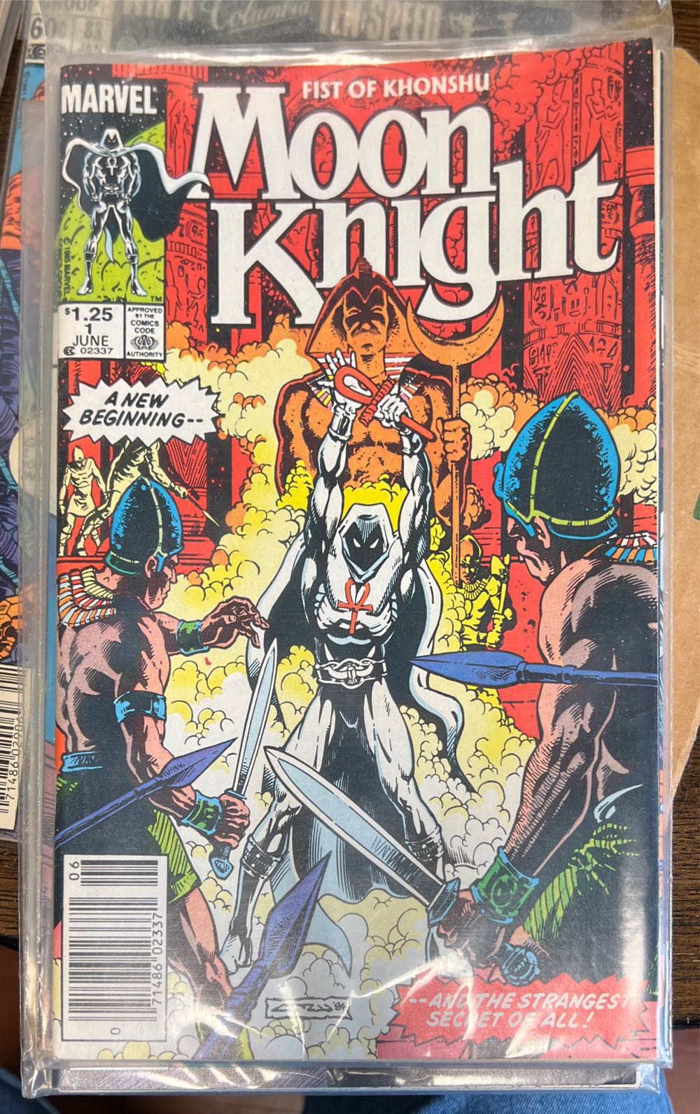 Moon Knight - Marvel Comics (1 - Jun 1985) comic book collectible [Barcode 071486023371] - Main Image 3