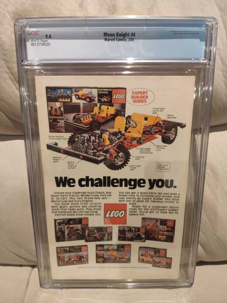 Moon Knight - Marvel Comics Group (4 - Feb 1981) comic book collectible [Barcode 071486023371] - Main Image 2