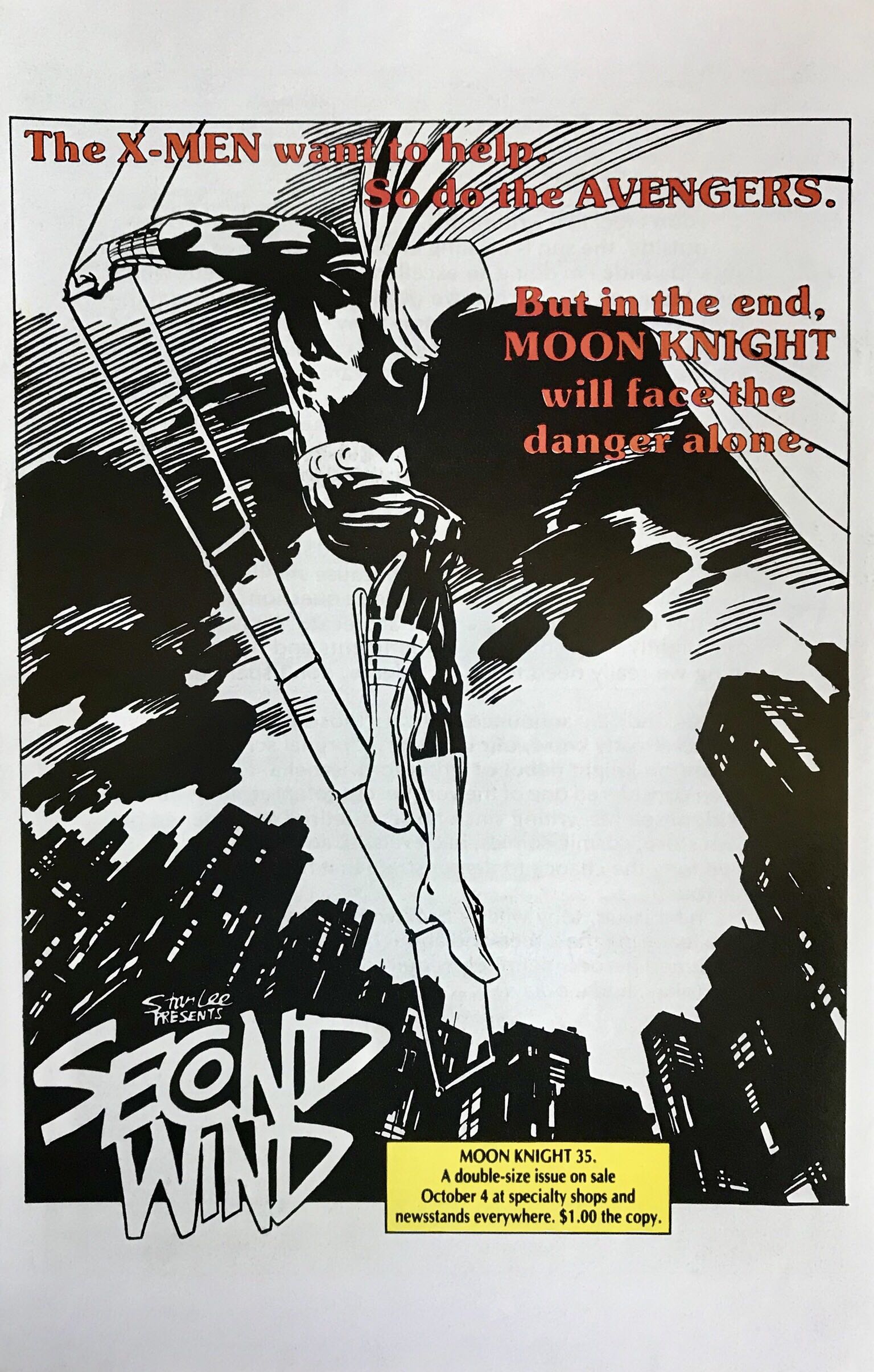 Moon Knight #34 - Marvel Comics Group (34 - Nov 1983) comic book collectible [Barcode 071486023371] - Main Image 2