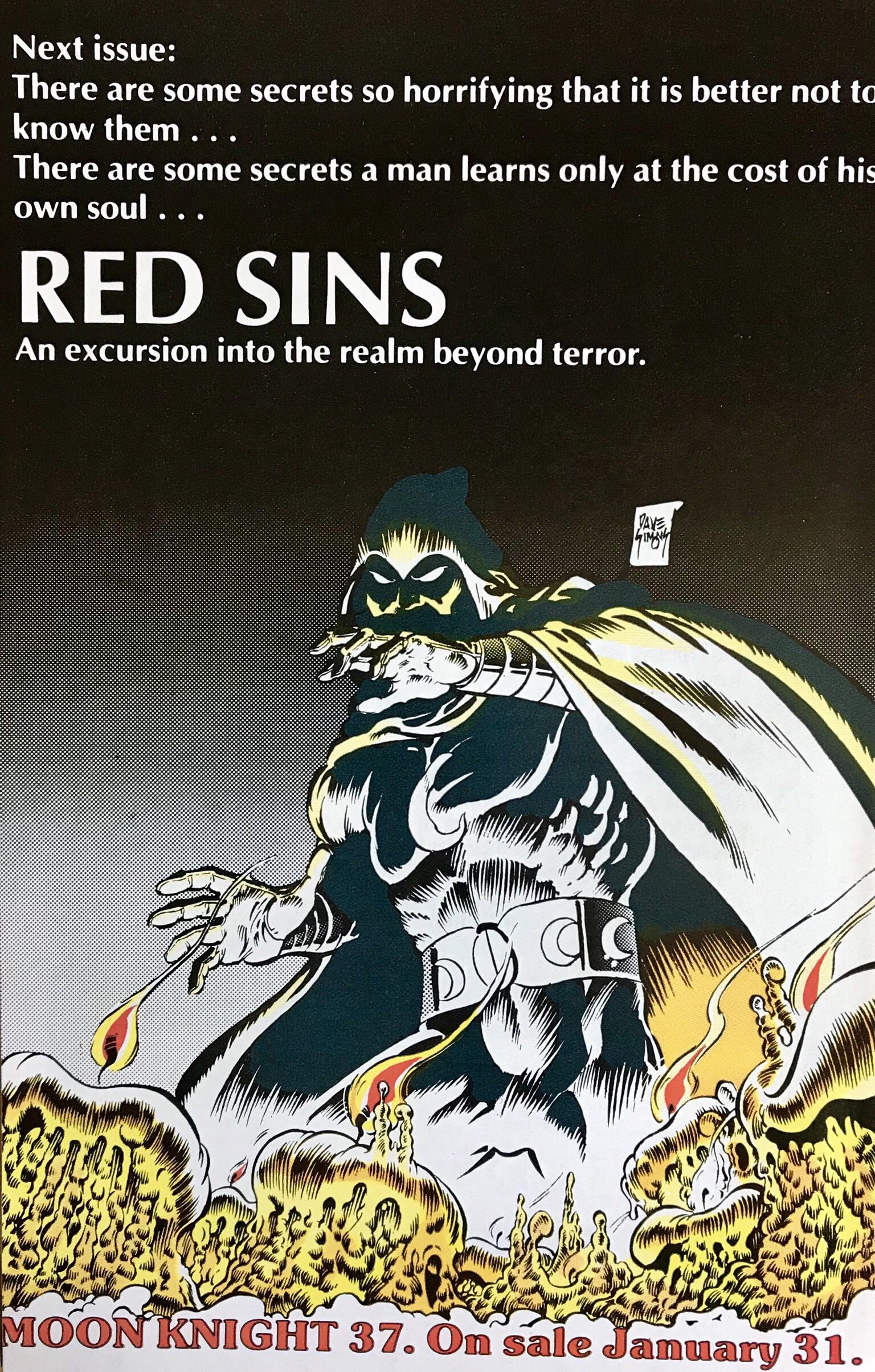 Moon Knight (1980) - Marvel Comics (36 - Mar 1984) comic book collectible [Barcode 071486023371] - Main Image 2