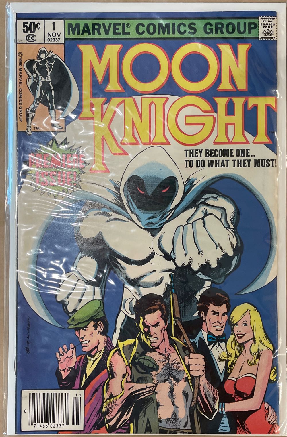 Vengeance Of The Moon Knight - Marvel (1 - Nov 1980) comic book collectible [Barcode 071486023371] - Main Image 2