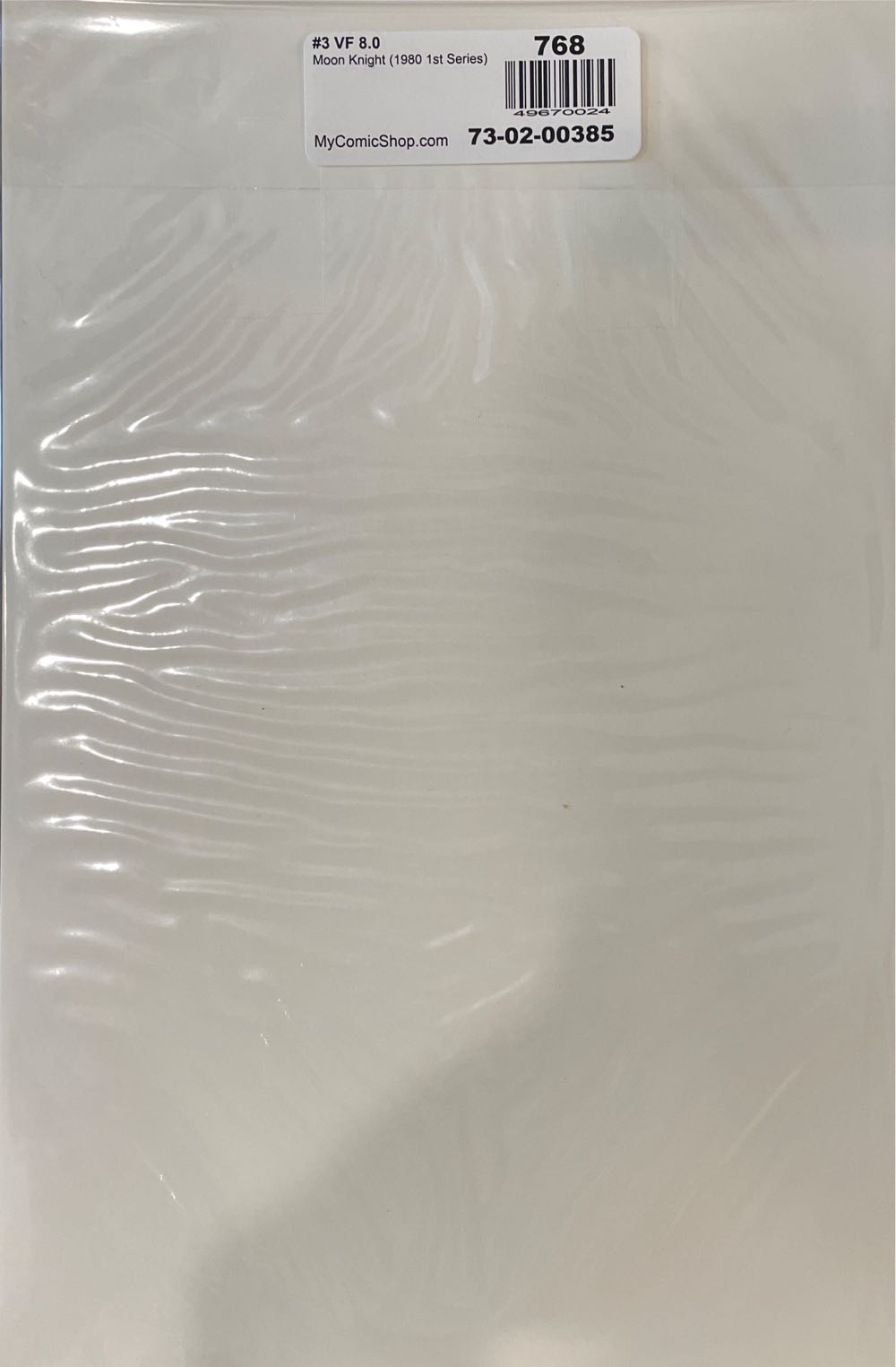 Moon Knight - Marvel Comic Group (3 - Jan 1981) comic book collectible [Barcode 071486023371] - Main Image 3