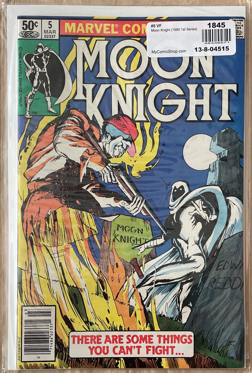 Moon Knight - Marvel Comics (5 - Mar 1981) comic book collectible [Barcode 071486023371] - Main Image 2