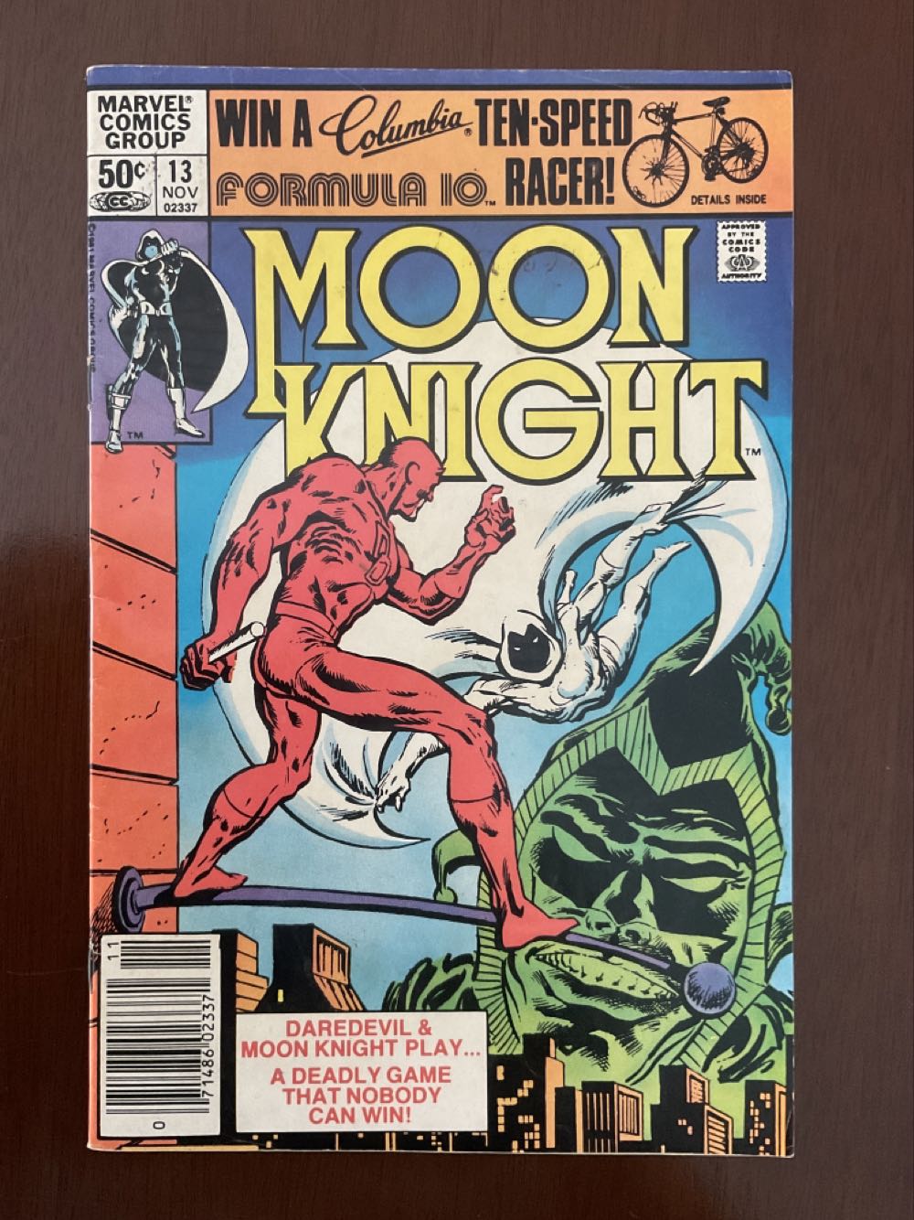 Moon Knight, Vol. 1 - Marvel (13 - Nov 1981) comic book collectible [Barcode 071486023371] - Main Image 3