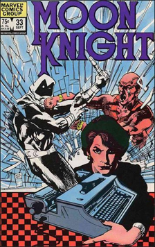 Moon Knight - Marvel (33 - Sep 1983) comic book collectible [Barcode 071486023371] - Main Image 1