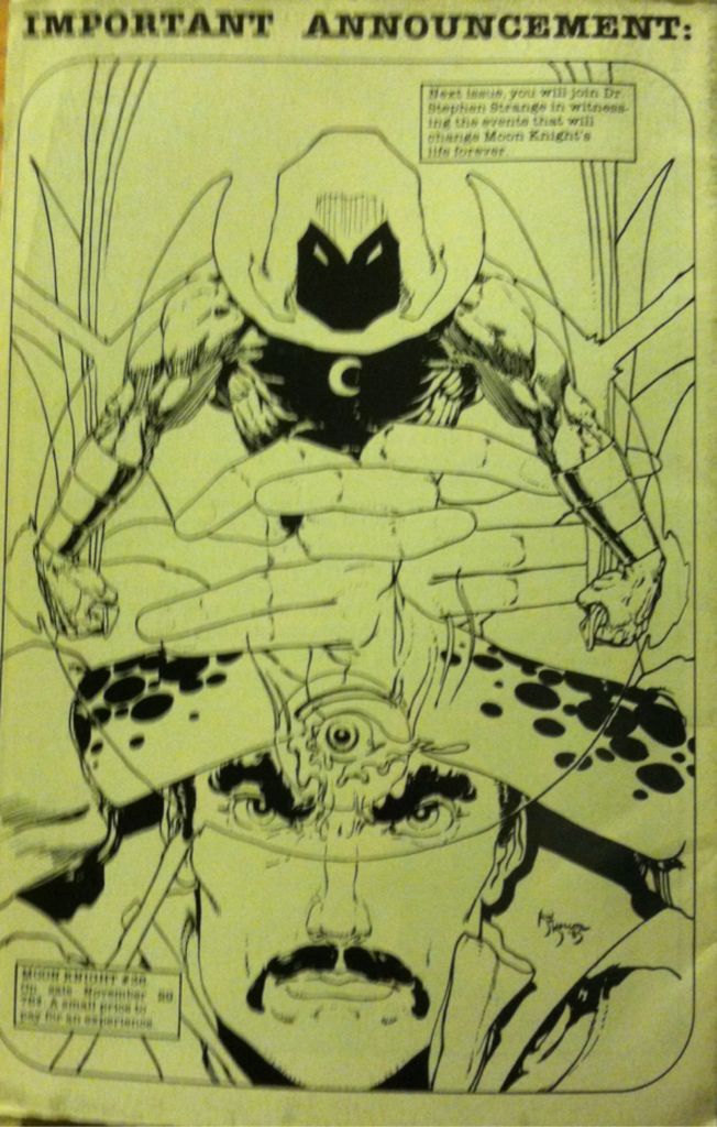 Moon Knight - Marvel (35 - Jan 1984) comic book collectible [Barcode 071486023371] - Main Image 2