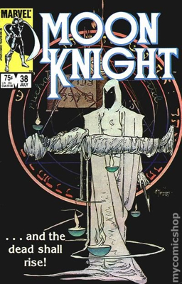 Moon Knight - Marvel (38 - Jul 1984) comic book collectible [Barcode 071486023371] - Main Image 1