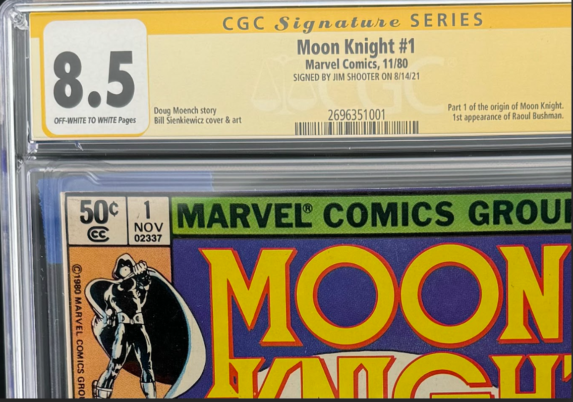 Moon Knight - Marvel (1 - Nov 1980) comic book collectible [Barcode 071486023371] - Main Image 3
