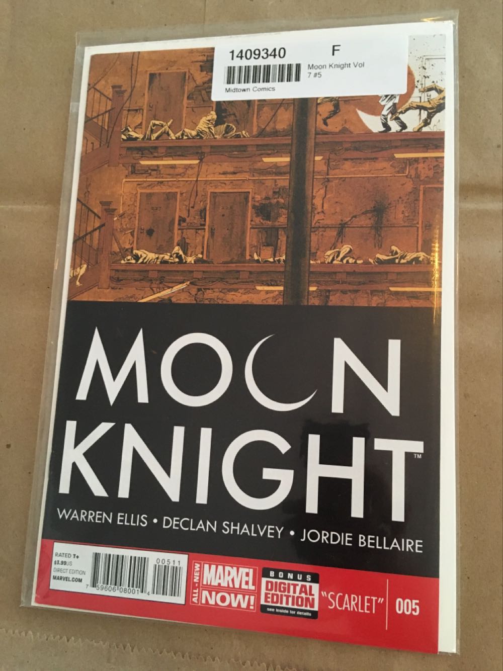 Moon Knight (vol. 7) - Marvel (5 - Jul 2014) comic book collectible [Barcode 759606057603] - Main Image 2
