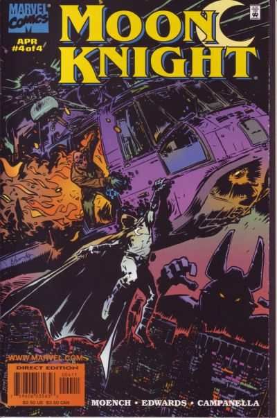 Moon Knight (1998) - Marvel Comics (4 - Apr 1998) comic book collectible [Barcode 759606035656] - Main Image 1