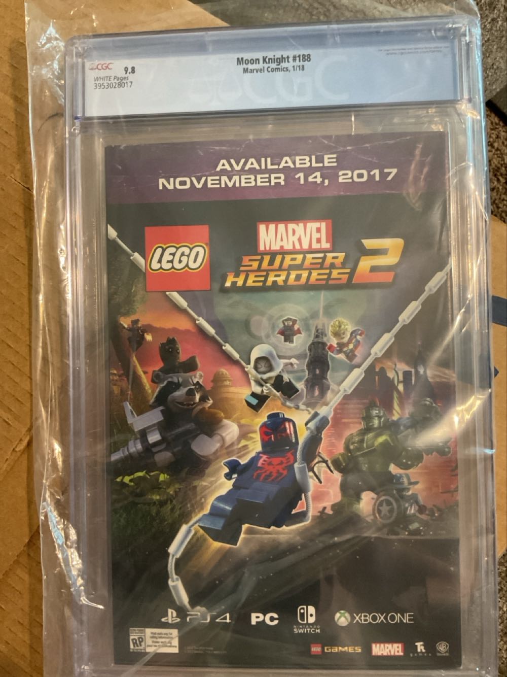 Moon Knight - Marvel Comics (188 - Nov 2017) comic book collectible [Barcode 75960608752518811] - Main Image 3