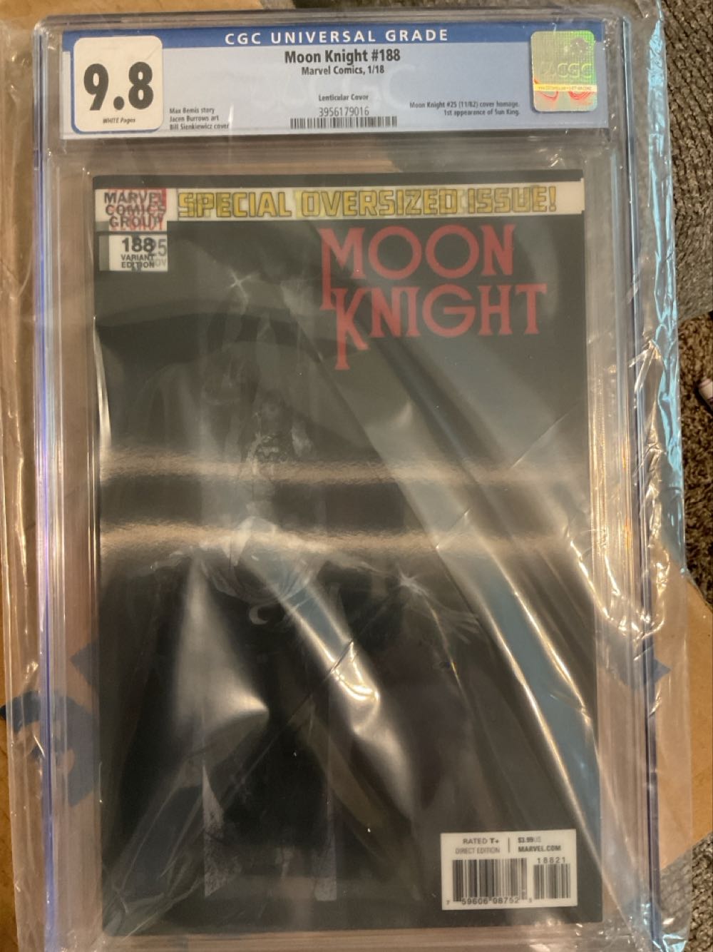Moon Knight - Marvel Comics (25 - Nov 2017) comic book collectible [Barcode 75960608752518821] - Main Image 3