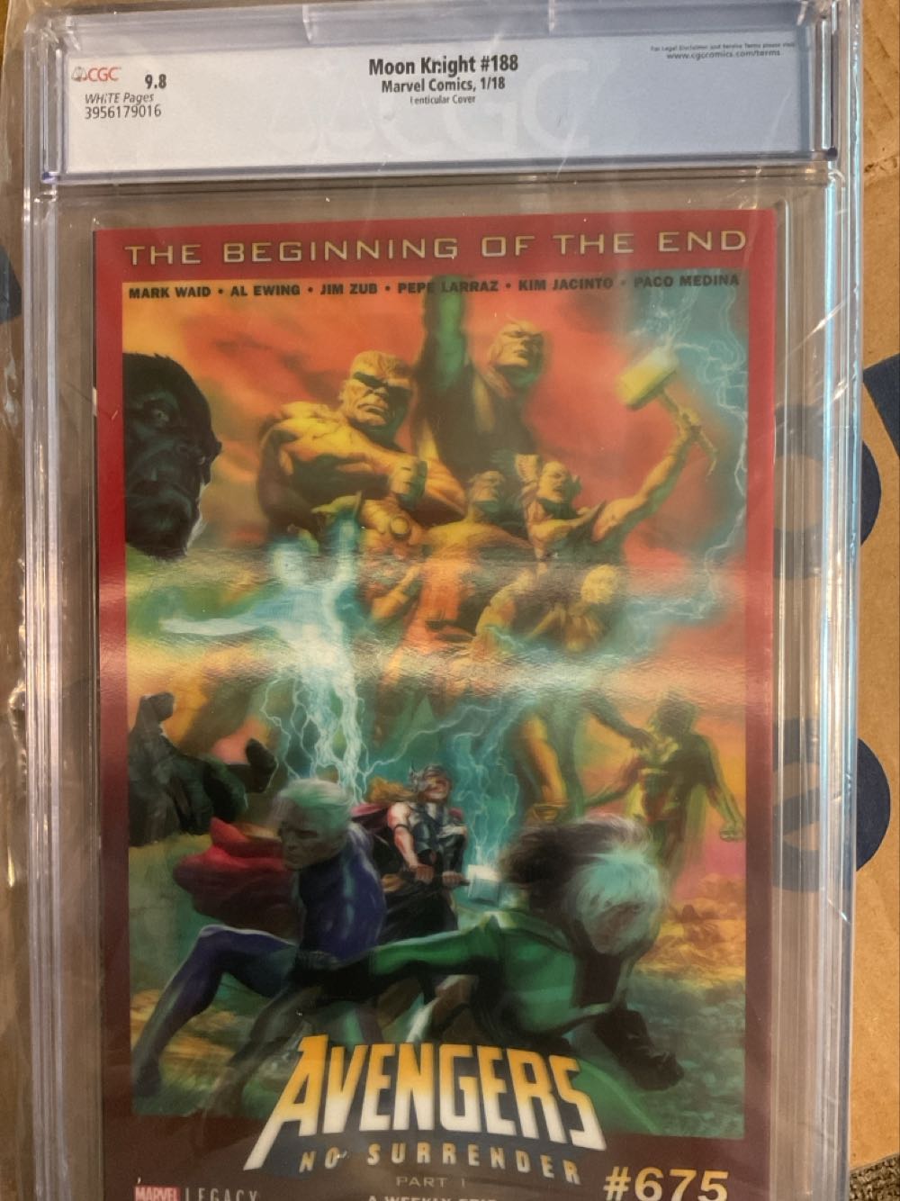 Moon Knight - Marvel Comics (25 - Nov 2017) comic book collectible [Barcode 75960608752518821] - Main Image 4