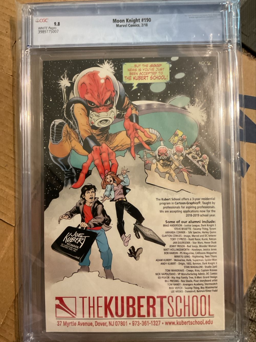 Moon Knight Vol 8 - Marvel Comics (190 - Feb 2018) comic book collectible [Barcode 75960608752519011] - Main Image 4