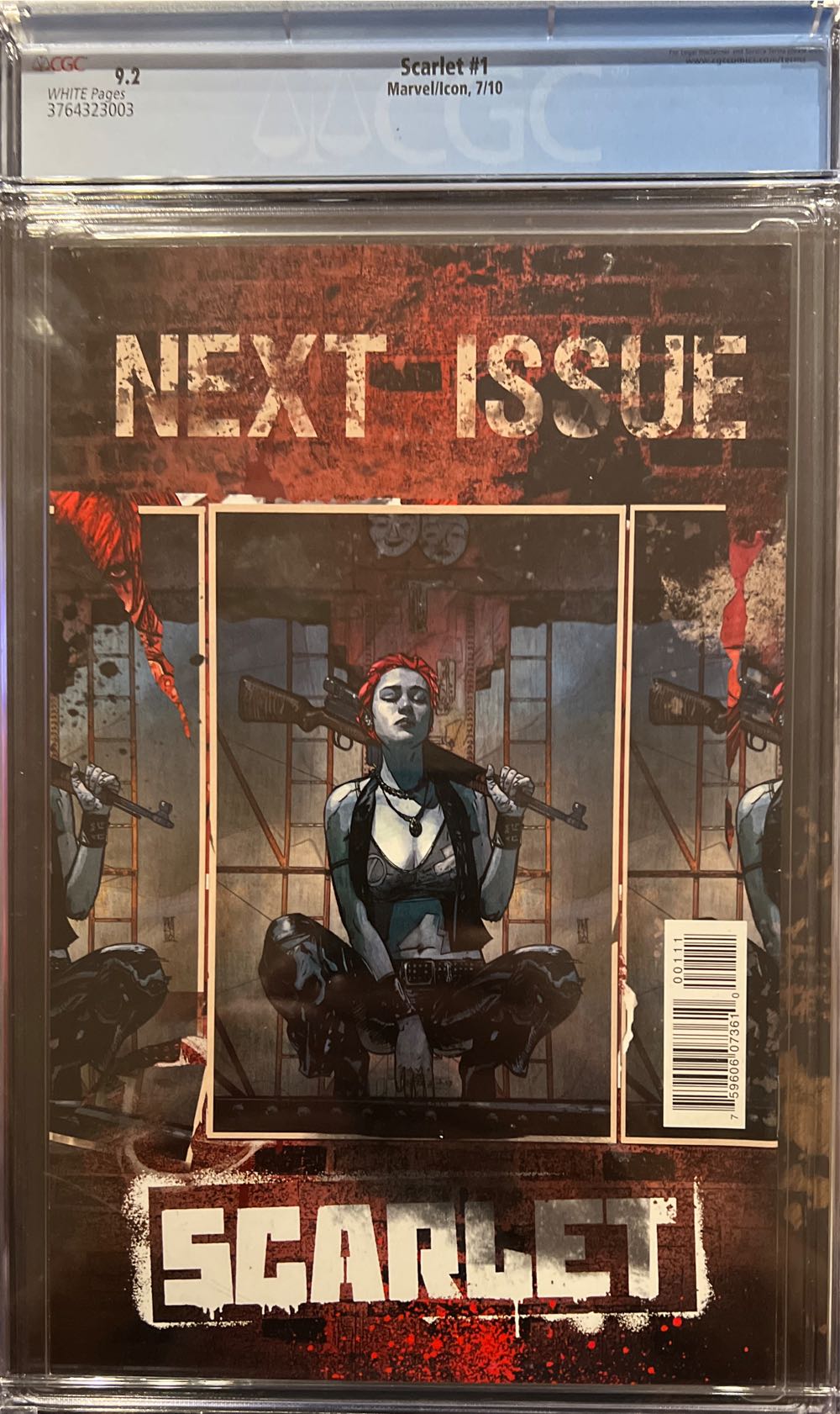 Scarlet - Icon/Marvel Comics (1 - 07/2010) comic book collectible [Barcode 75960607361000111] - Main Image 2