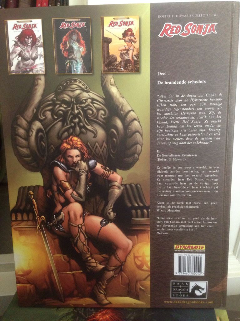 Red Sonja - Dynamite (1) comic book collectible - Main Image 2