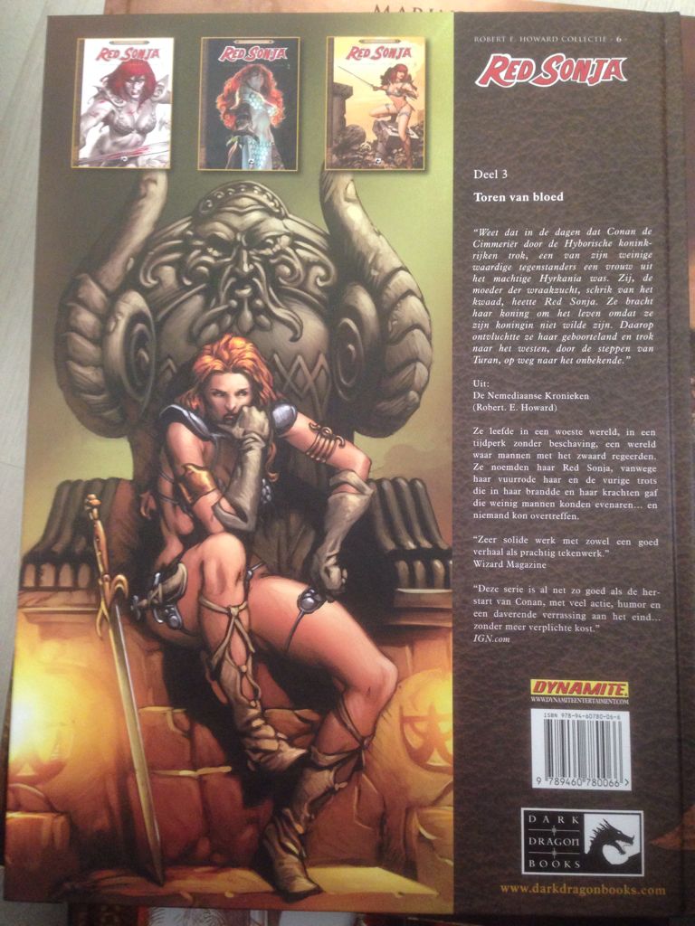 Red Sonja  (3) comic book collectible - Main Image 2