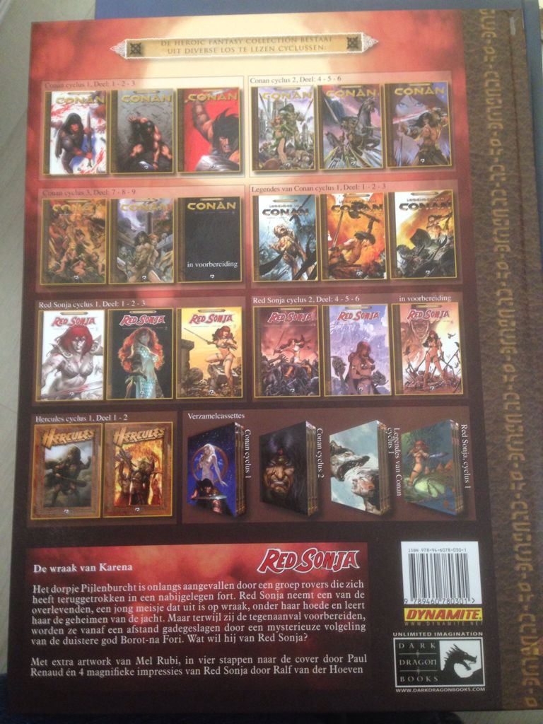 Red Sonja - Dynamite (5) comic book collectible - Main Image 2