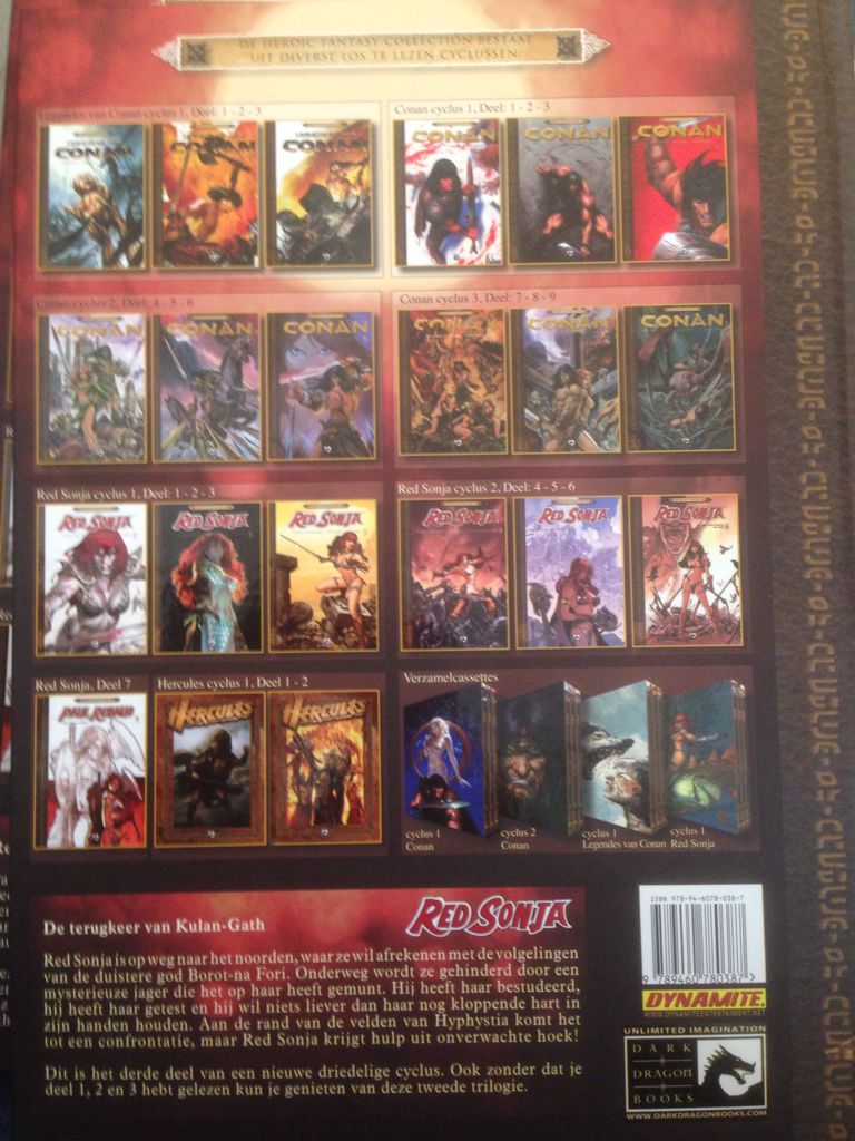 Red Sonja  (6) comic book collectible - Main Image 2