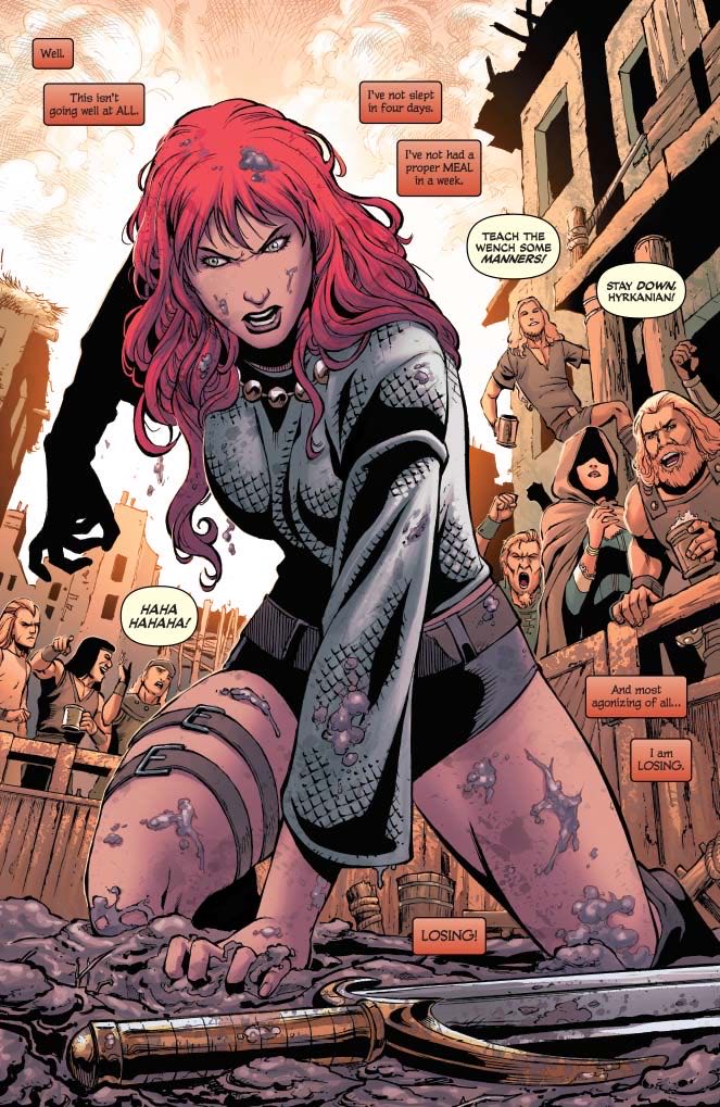 Red Sonja - Marvel Comics (10 - Aug 1985) comic book collectible [Barcode 071486028147] - Main Image 4