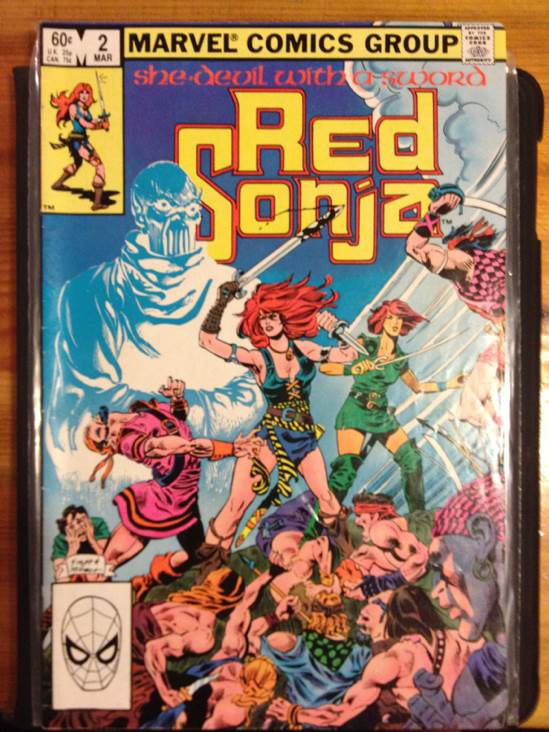 Red Sonja - Marvel Comics Group (2 - 03/1983) comic book collectible [Barcode 725130029775] - Main Image 1