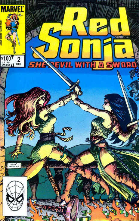 Red Sonja - Marvel Comics, Inc. (2 - Oct 1983) comic book collectible [Barcode 725130029775] - Main Image 1