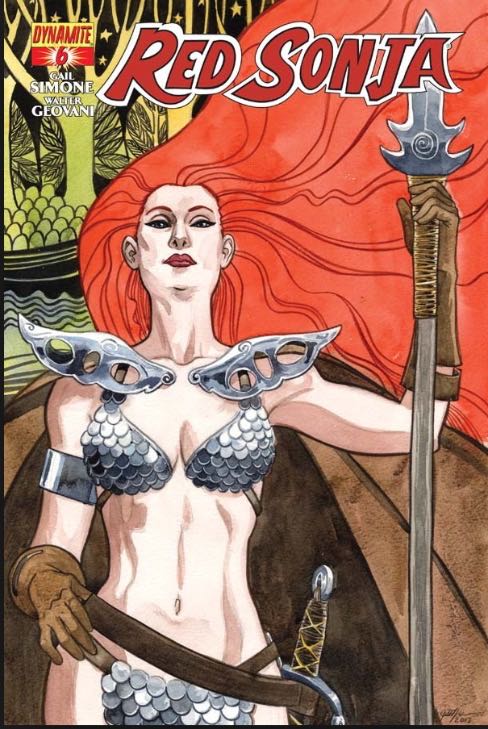 Red Sonja  (6) comic book collectible [Barcode 725130206213] - Main Image 1