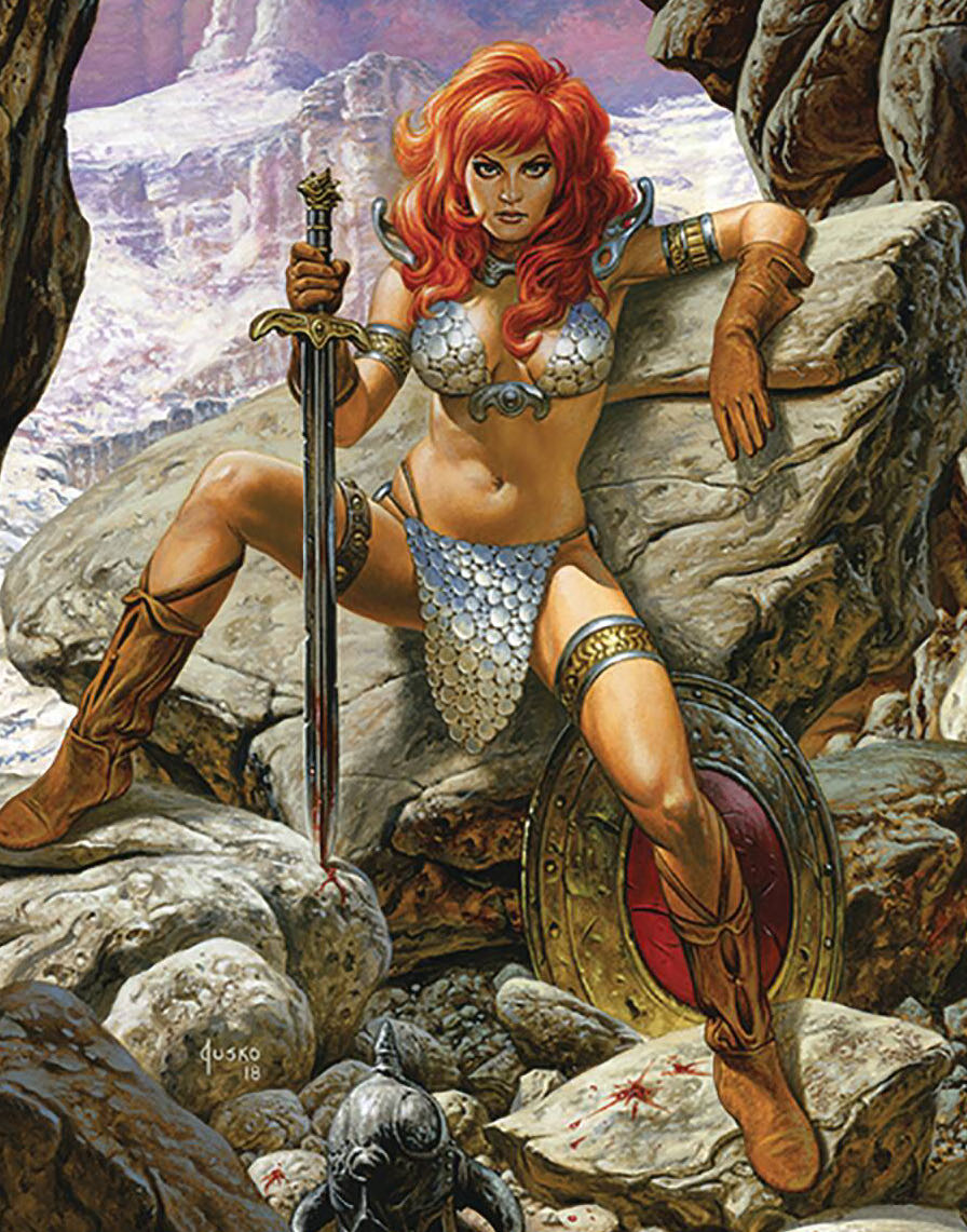 Red Sonja (1983) - Marvel (2 - Mar 1983) comic book collectible [Barcode 071486020356] - Main Image 4