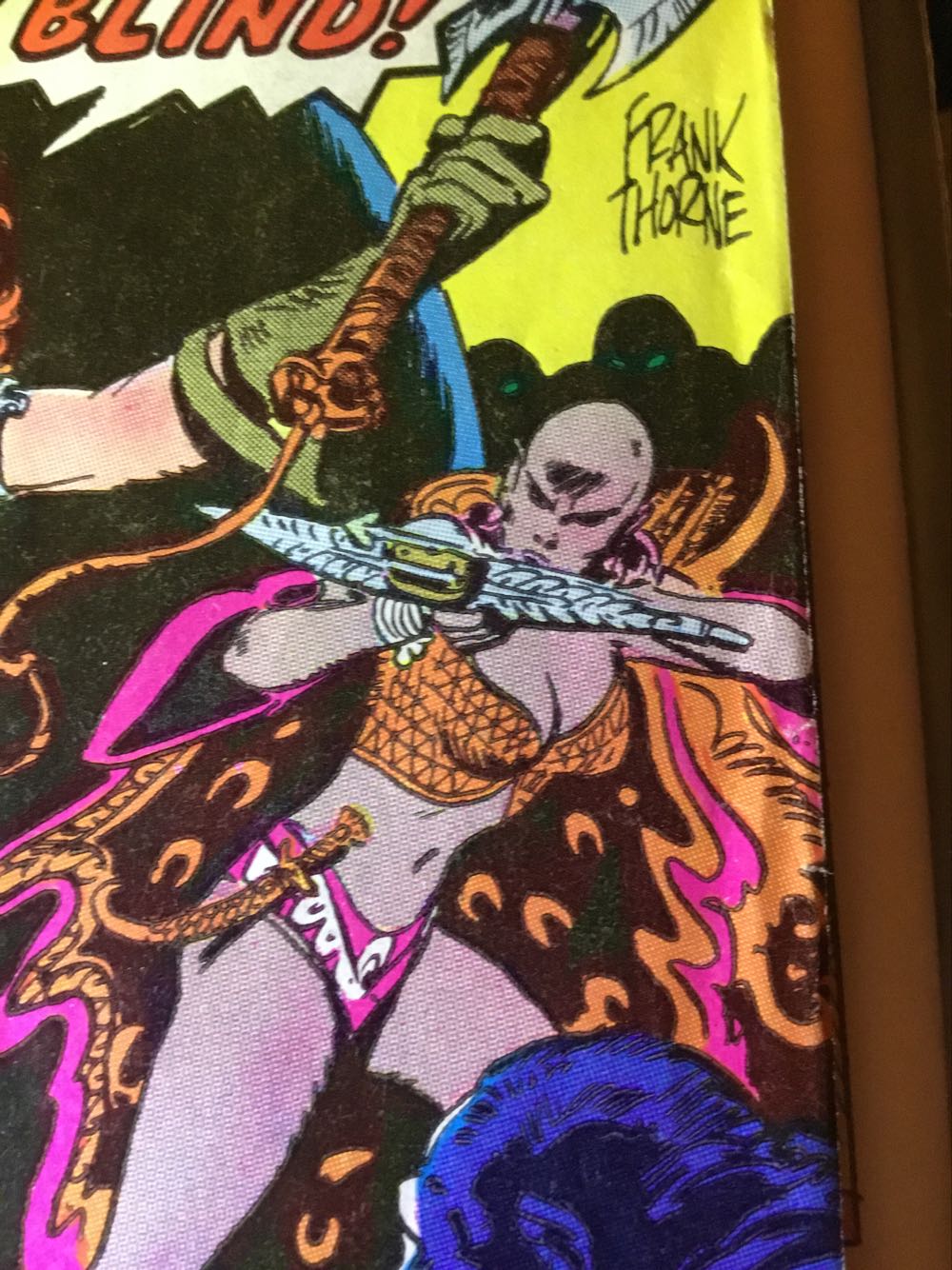 Red Sonja - Marvel (11 - Nov 1985) comic book collectible [Barcode 071486029458] - Main Image 4