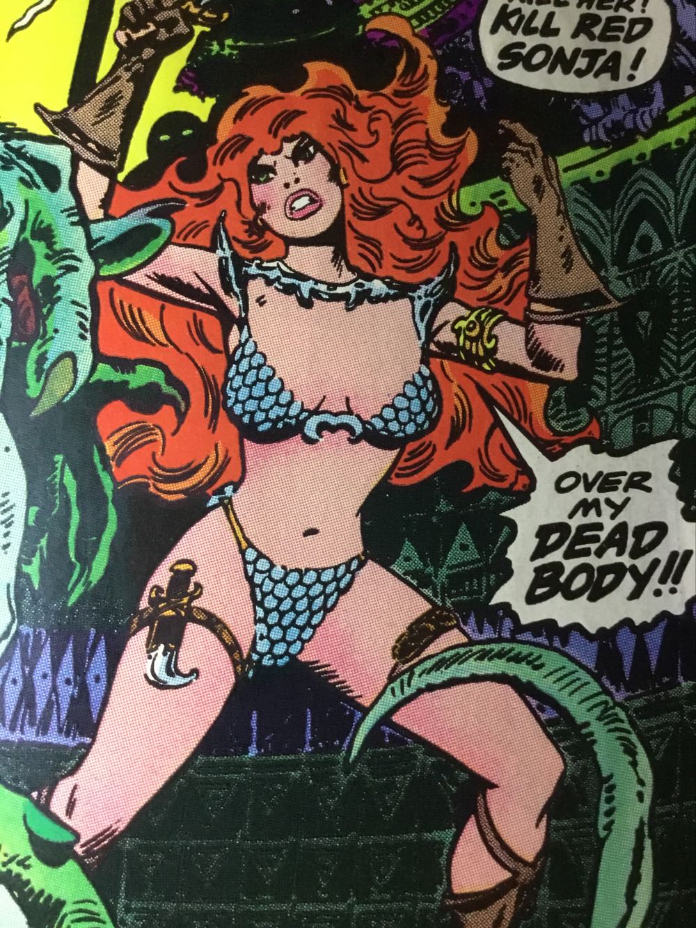 Red Sonja - Marvel Comics Group (2 - Mar 1976) comic book collectible [Barcode 071486029458] - Main Image 2