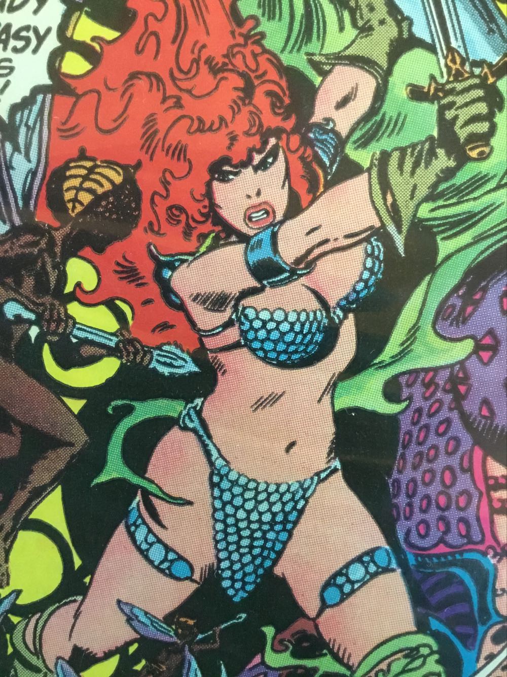 Red Sonja (1977) - Marvel Comics (6 - Nov 1977) comic book collectible [Barcode 071486029458] - Main Image 2