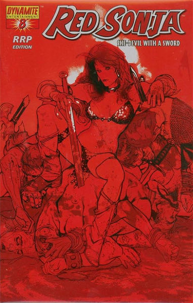 Red Sonja - Marvel Comics (8 - Apr 1985) comic book collectible [Barcode 071486028147] - Main Image 4