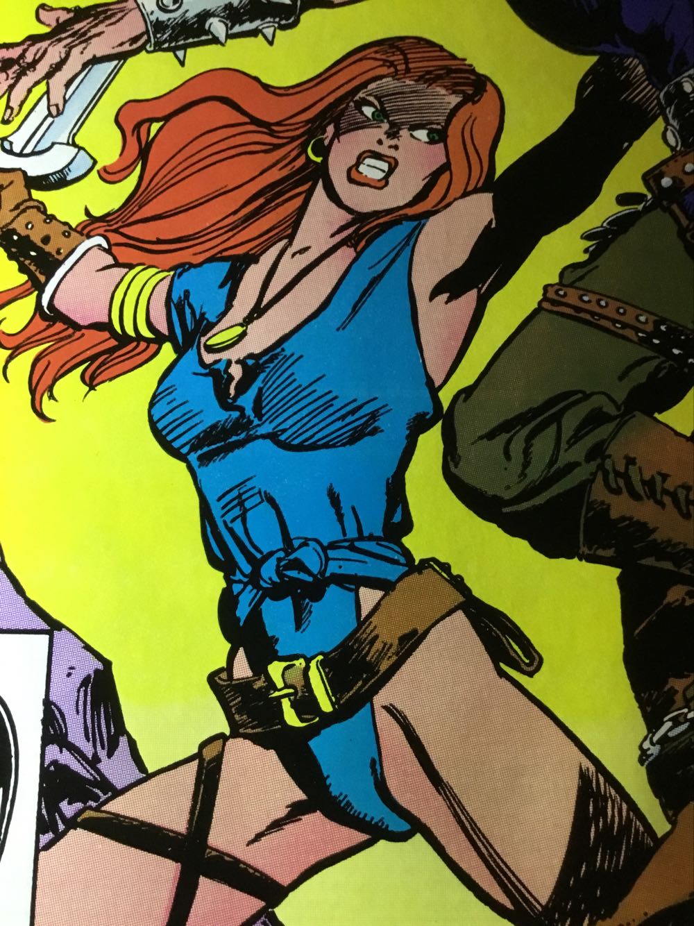 Red Sonja Vol 3 - Marvel Comics (12 - Feb 1986) comic book collectible [Barcode 071486028147] - Main Image 2