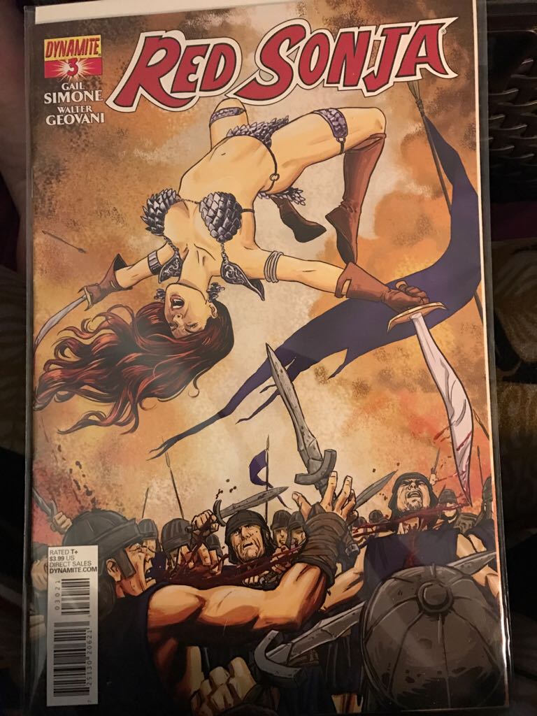 Red Sonja - Dynamite (3) comic book collectible [Barcode 72513020621303021] - Main Image 1