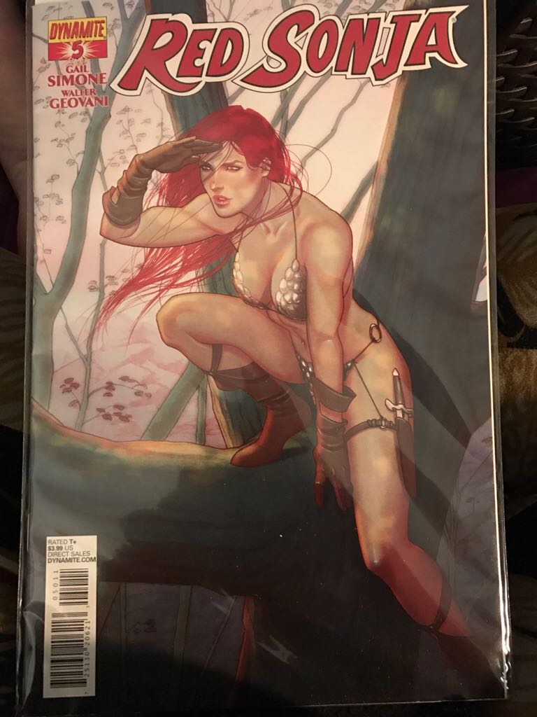 Red Sonja  (5) comic book collectible [Barcode 72513020621305011] - Main Image 1