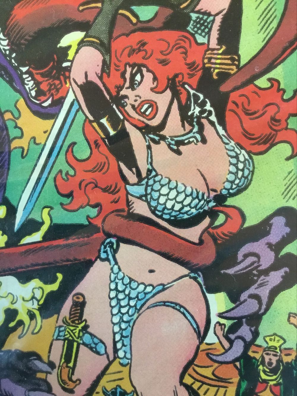 Red Sonja: She-Devil With A Sword 5 - Marvel Comics (5 - 09/1977) comic book collectible [Barcode 071486029458] - Main Image 2