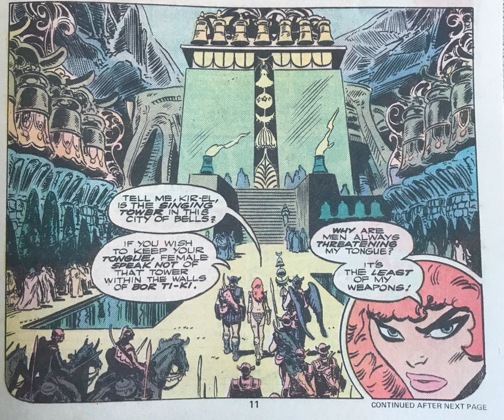 Red Sonja: She-Devil With A Sword 5 - Marvel Comics (5 - 09/1977) comic book collectible [Barcode 071486029458] - Main Image 3