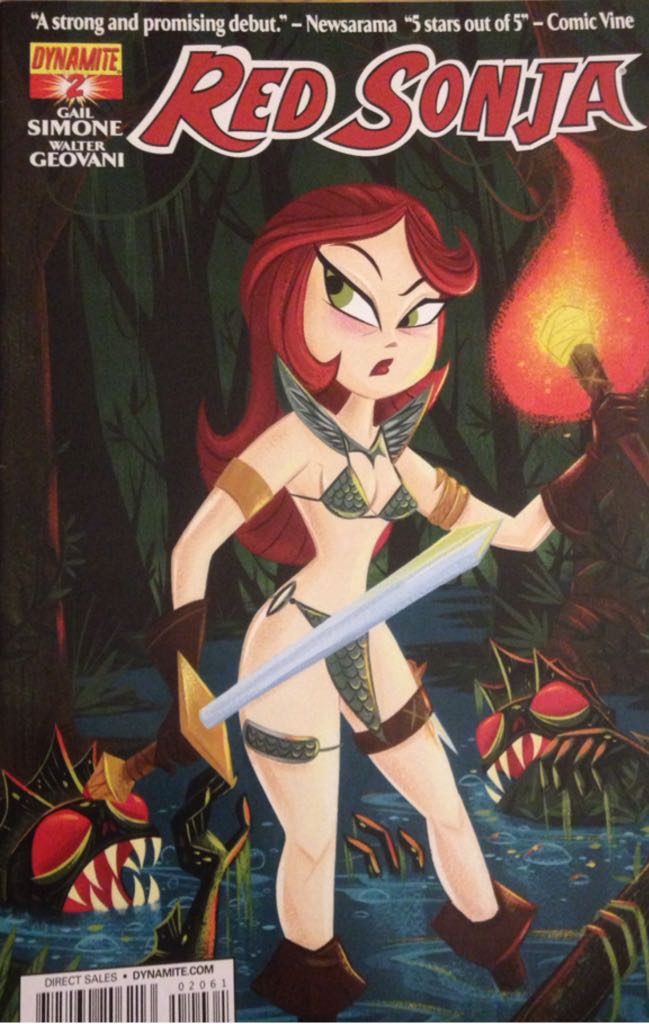 Red Sonja  (2) comic book collectible [Barcode 725130206213] - Main Image 1