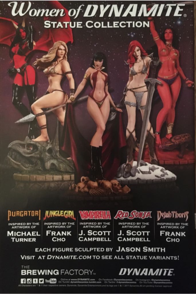 Red Sonja - Dynamite (10) comic book collectible [Barcode 72513025379810051] - Main Image 2